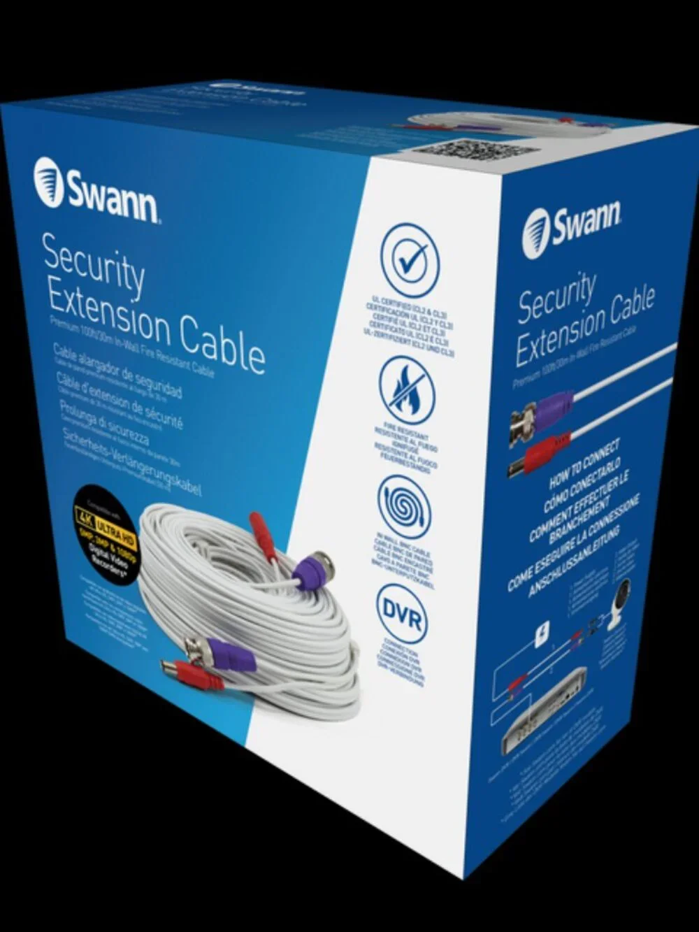 NEW BNC 100ft/30m Security Extension Cable | SWPRO-30ULCBL